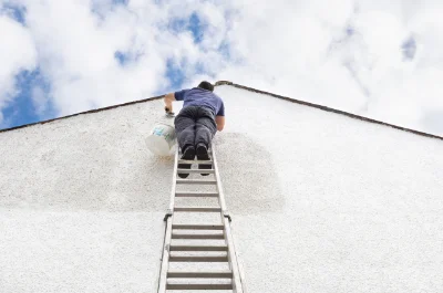 Peinture extérieure à Amigny — façades et ravalement